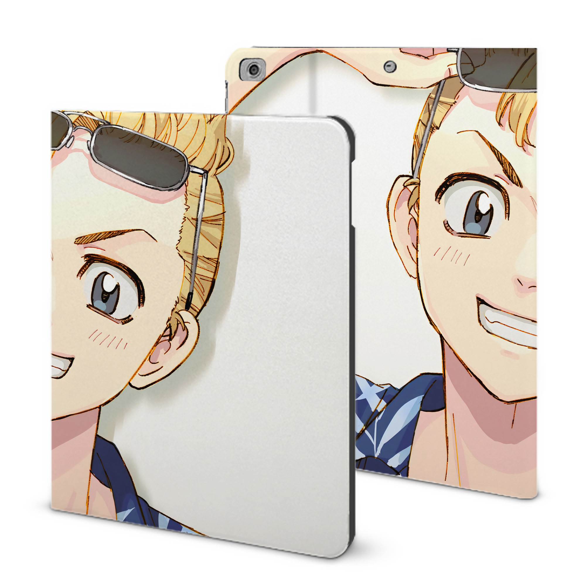 （画像用） 東京リベンジャーズ Tokyo Revengers IPad ケース ブック型 PUレザー TPU 耐衝撃 軽量 薄型 ペン収納なし 全面保護 IPad 各モデル対応